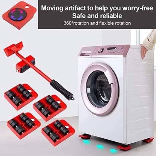 Furniture Shifting Lifting Moving Tool with Wheel Pads